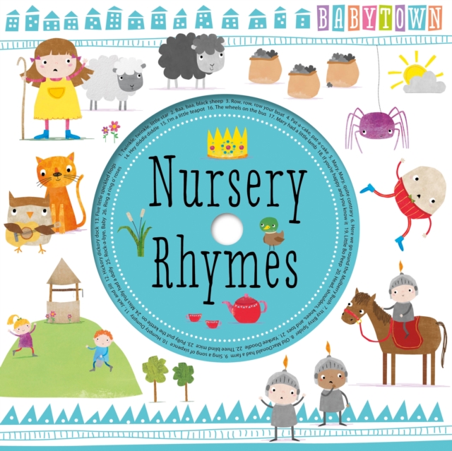 Baby Town: Nursery Rhymes (with CD), Hardback Book