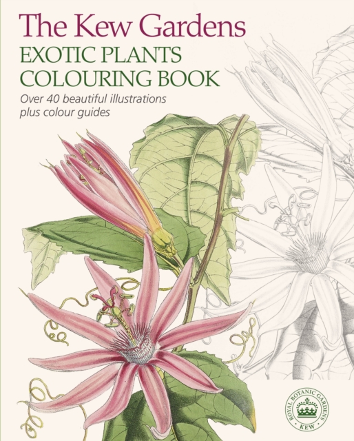 Kew Gardens Exotic Plants Colouring Book, Paperback / softback Book