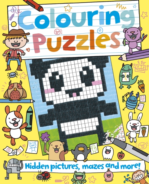 Colouring Puzzles, Paperback / softback Book