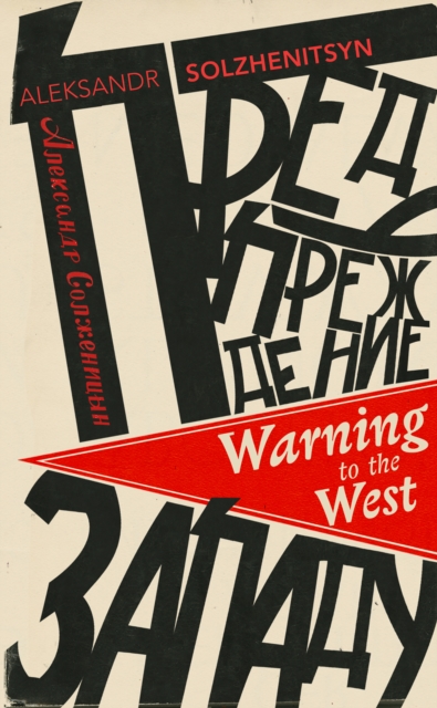 Warning to the West, Paperback / softback Book
