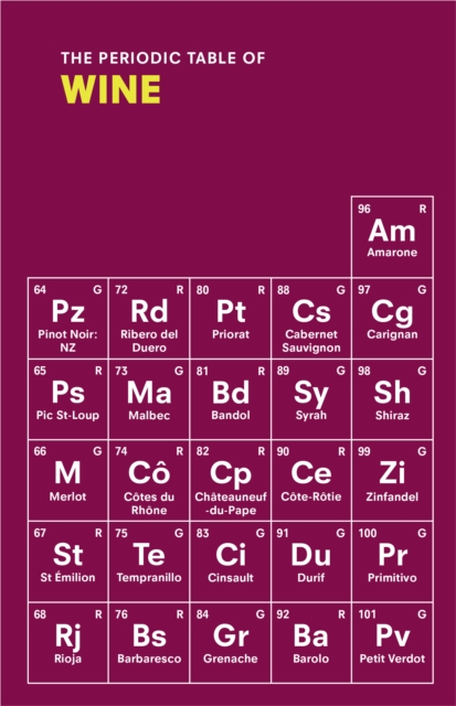 The Periodic Table of WINE, Hardback Book