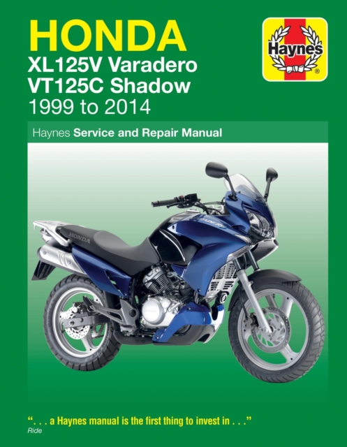 Honda Xl125V Varadero & VT125C Shadow (99-14), Paperback / softback Book