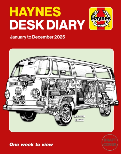 Haynes 2025 Desk Diary : January to December 2025, Diary or journal Book