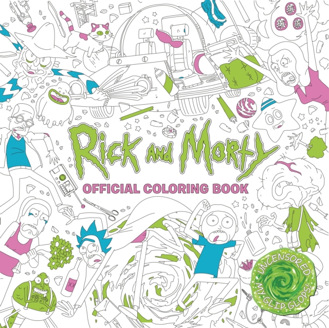 Rick and Morty Official Coloring Book, Paperback / softback Book