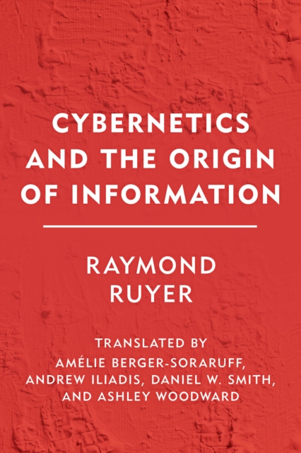 Cybernetics and the Origin of Information, Hardback Book