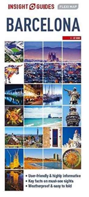Insight Guides Flexi Map Barcelona, Sheet map Book