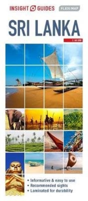 Insight Guides Flexi Map Sri Lanka, Sheet map Book