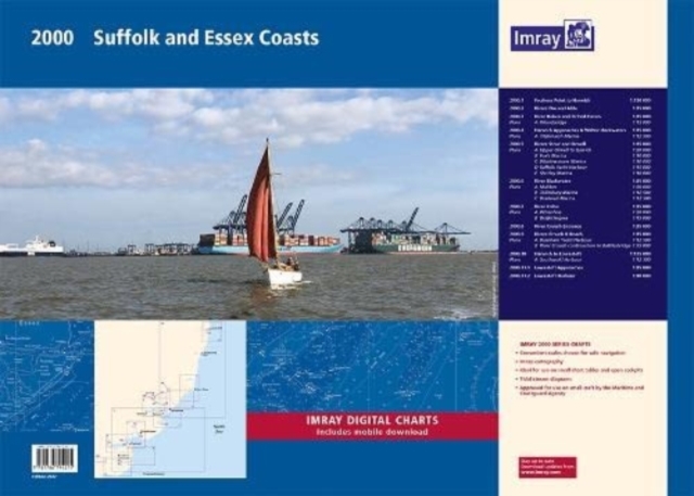 2000 Suffolk and Essex Chart Pack : Lowestoft to River Crouch, Paperback / softback Book