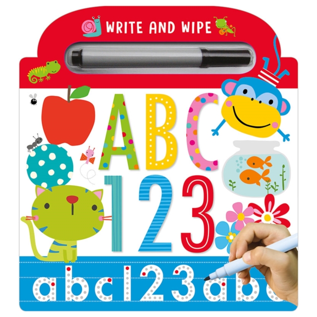 Write and Wipe ABC 123, Board book Book