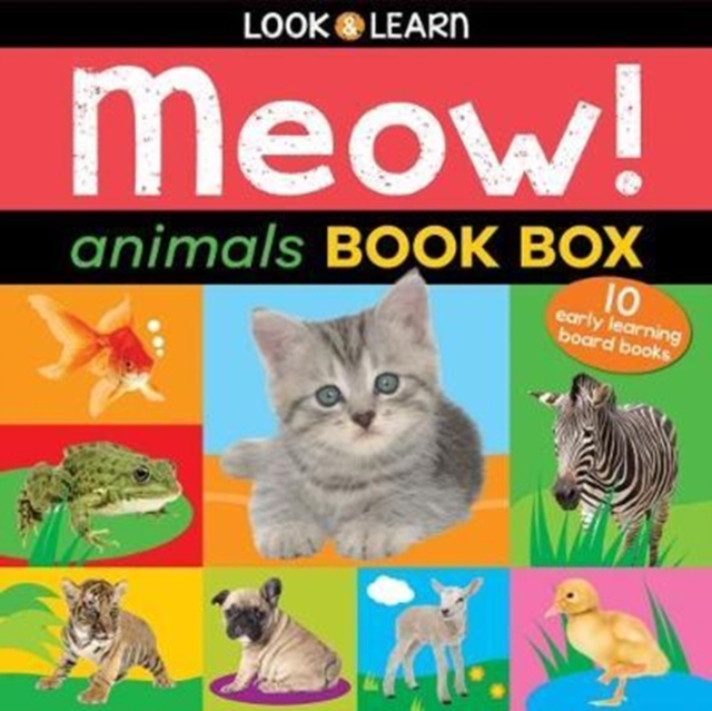 Animals My First Book Box, Board book Book