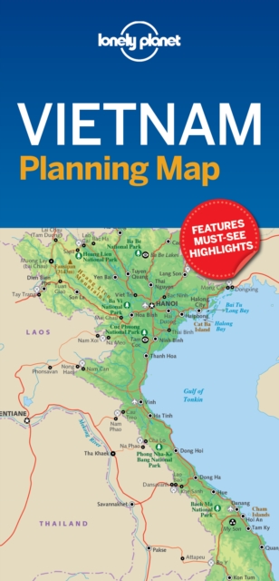 Lonely Planet Vietnam Planning Map, Sheet map, folded Book