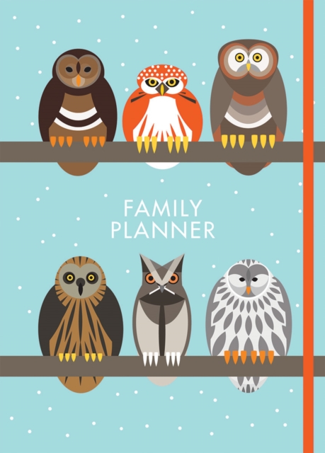 I Like Birds: A Parliament of Owls Family Planner, Organizer Book