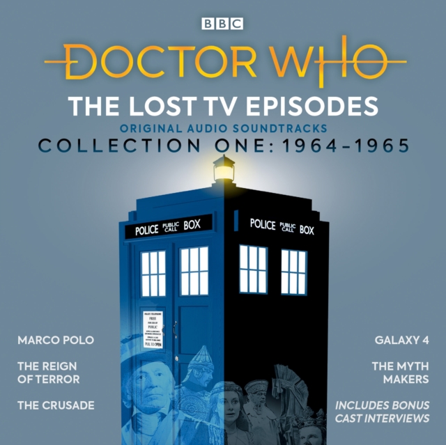 Doctor Who: The Lost TV Episodes Collection One 1964-1965 : Narrated full-cast TV soundtracks, CD-Audio Book