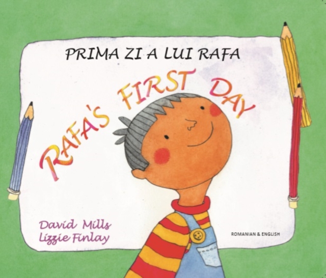 Rafa's first day Romanian and English, Paperback / softback Book
