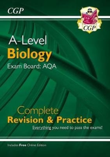A-Level Biology: AQA Year 1 & 2 Complete Revision & Practice with Online Edition, Multiple-component retail product, part(s) enclose Book