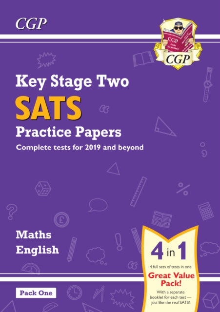 KS2 Maths & English SATS Practice Papers: Pack 1 - for the 2024 tests (with free Online Extras), Paperback / softback Book