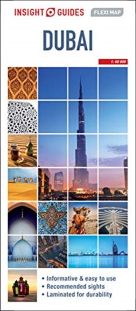Insight Guides Flexi Map Dubai (Insight Maps), Sheet map Book