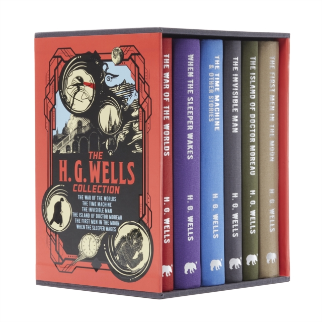 The H. G. Wells Collection : Deluxe 6-Book Hardback Boxed Set, Multiple-component retail product, slip-cased Book