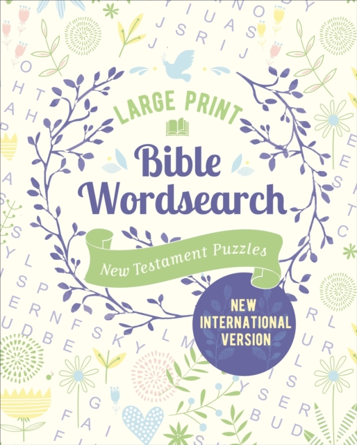 Large Print Bible Wordsearch : New Testament Puzzles (NIV Edition), Paperback / softback Book