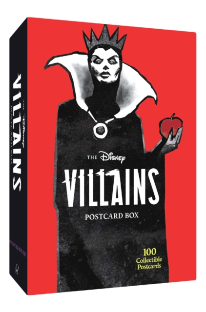 The Disney Villains Postcard Box : 100 Collectible Postcards, Postcard book or pack Book