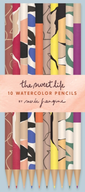 Sweet Life Watercolor Pencils, Paints, crayons, pencils Book