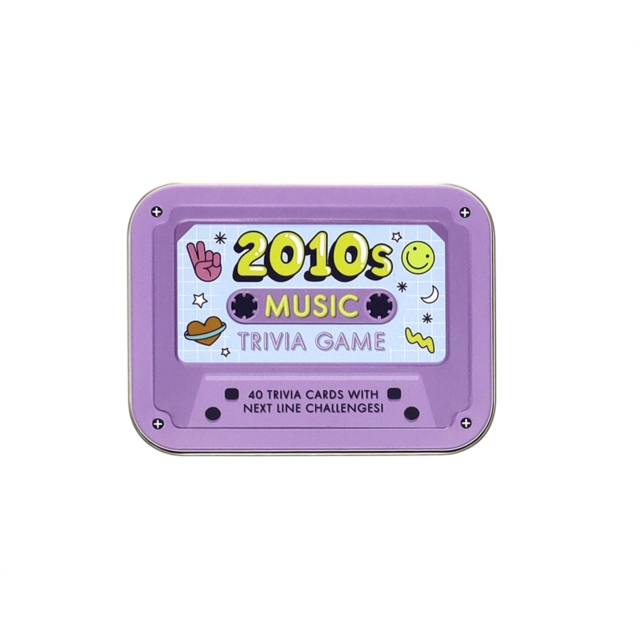2010s Music Trivia Game, Game Book
