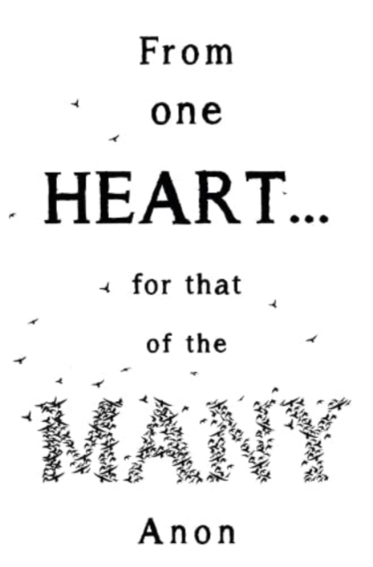From one heart... for that of the many, Paperback / softback Book