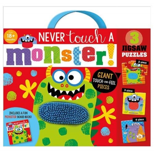 Never Touch A Monster Jigsaw Puzzle, Mixed media product Book