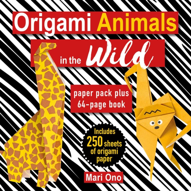 Origami Animals in the Wild : Paper Block Plus 64-Page Book, Paperback / softback Book