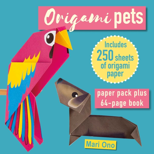 Origami Pets : Paper Block Plus 64-Page Book, Paperback / softback Book