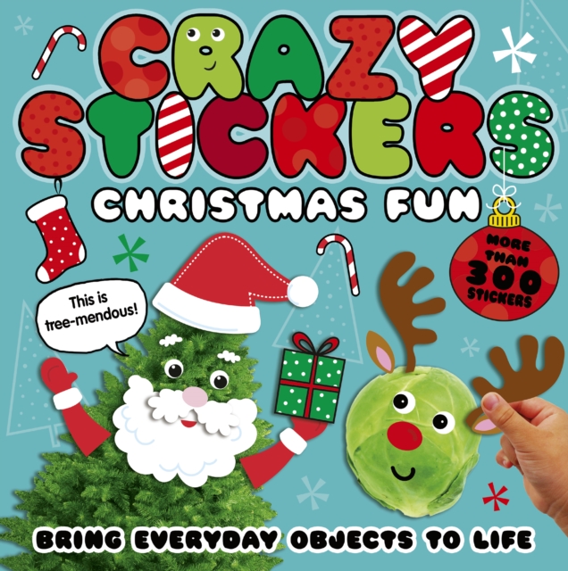 Crazy Stickers: Christmas Fun, Paperback / softback Book