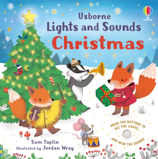 Lights and Sounds Christmas, Board book Book