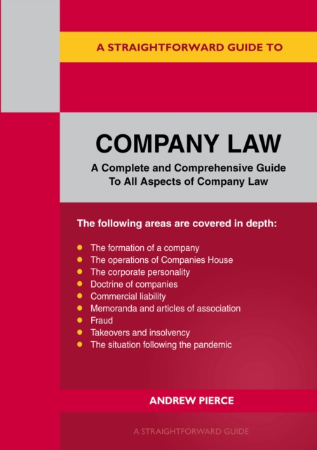 A Straightforward Guide To Company Law, Paperback / softback Book
