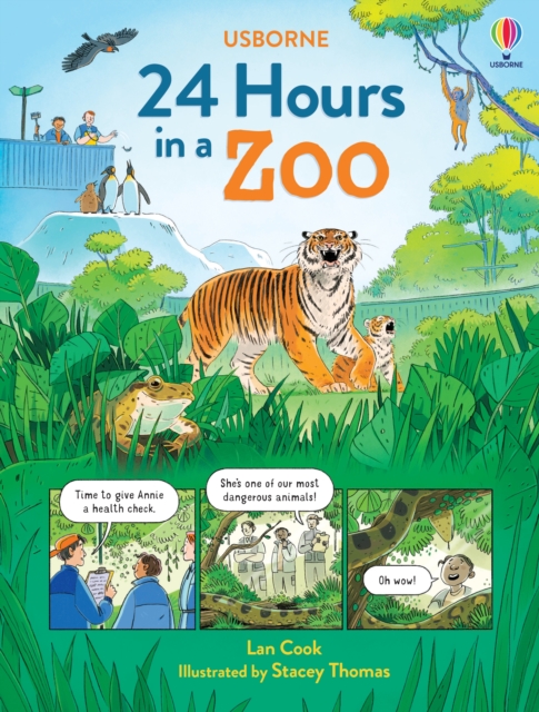 24 Hours in a Zoo, Hardback Book