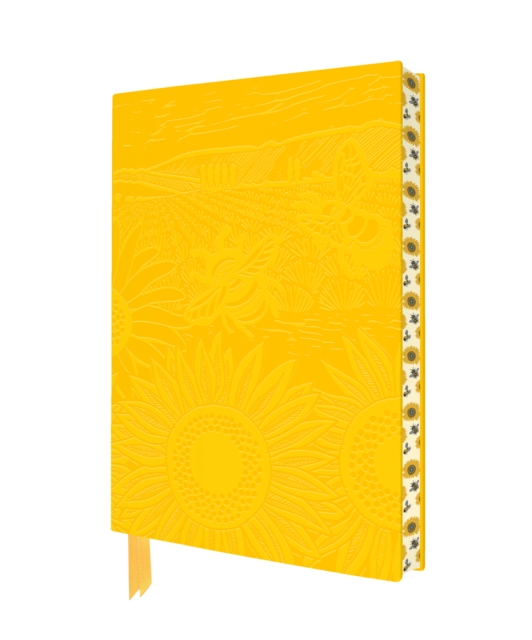 Kate Heiss: Sunflower Fields Artisan Art Notebook (Flame Tree Journals), Notebook / blank book Book