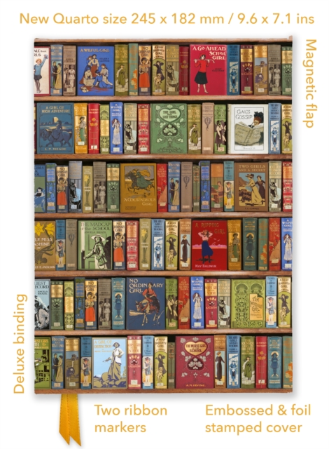 Bodleian Libraries: High Jinks Bookshelves (Foiled Quarto Journal), Notebook / blank book Book