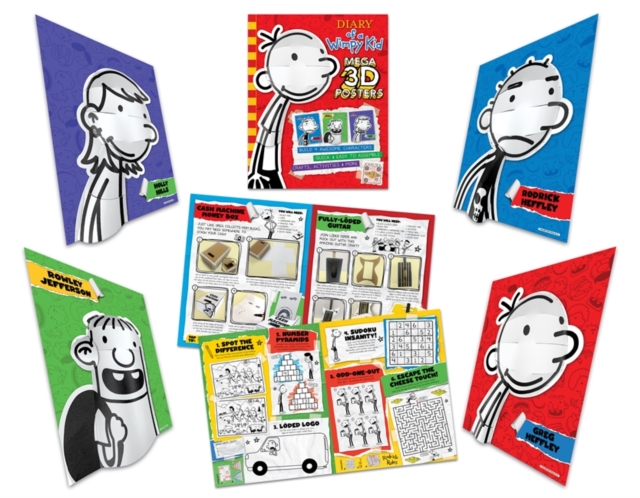Diary of a Wimpy Kid: Pop Heads - 3D Crafts, Paperback / softback Book