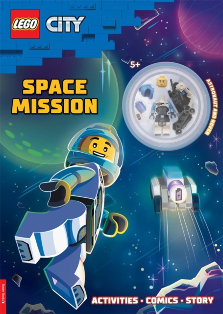 LEGO® City: Space Mission (with astronaut LEGO minifigure and rover mini-build), Paperback / softback Book