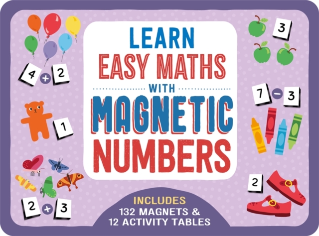 Learn Easy Maths with Magnetic Numbers, Novelty book Book