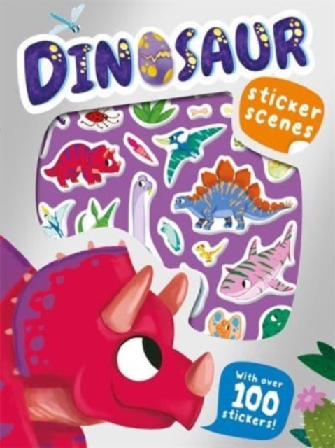 Dinosaur Sticker Scenes, Paperback / softback Book