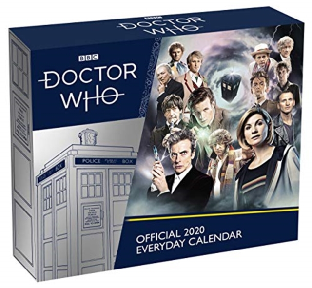 Doctor Who 2020 Desk Block Calendar - Official Desk Block Format Calendar, Calendar Book
