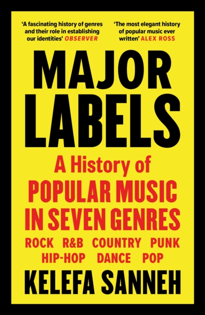 Major Labels : A History of Popular Music in Seven Genres, Paperback / softback Book