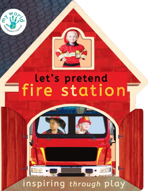 Let's Pretend Fire Station, Board book Book