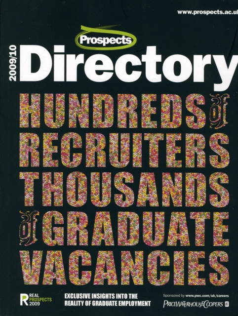 Prospects Directory : Hundreds of Recruiters Thousands of Graduate Vacancies, Board book Book