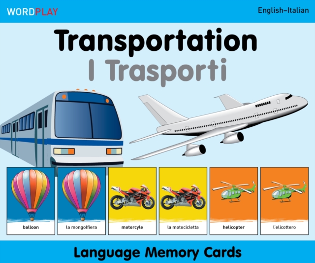 Language Memory Cards - Transportation - English-spanish, Cards Book