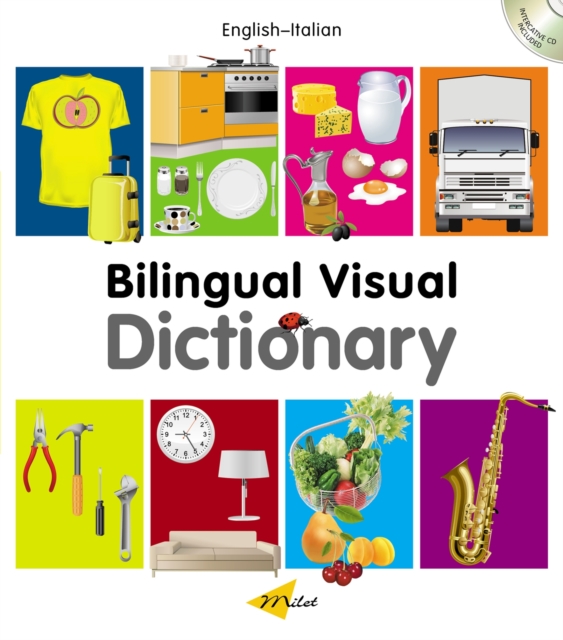 Milet Bilingual Visual Dictionary (English-Italian), Hardback Book