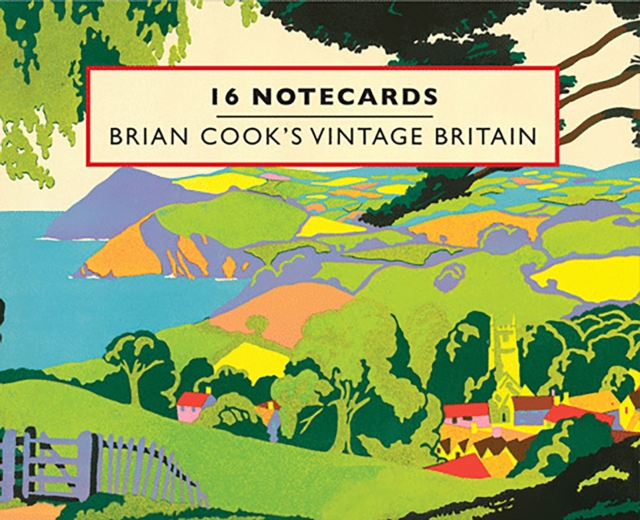 Brian Cook's Vintage Britain - 16 Notecards, Cards Book
