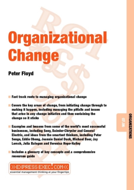 Organizational Change : Organizations 07.06, Paperback / softback Book