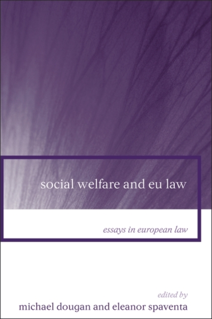 Social Welfare and EU Law, Hardback Book
