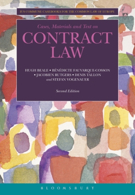 Contract Law : Ius Commune Casebooks for the Common Law of Europe, Paperback Book